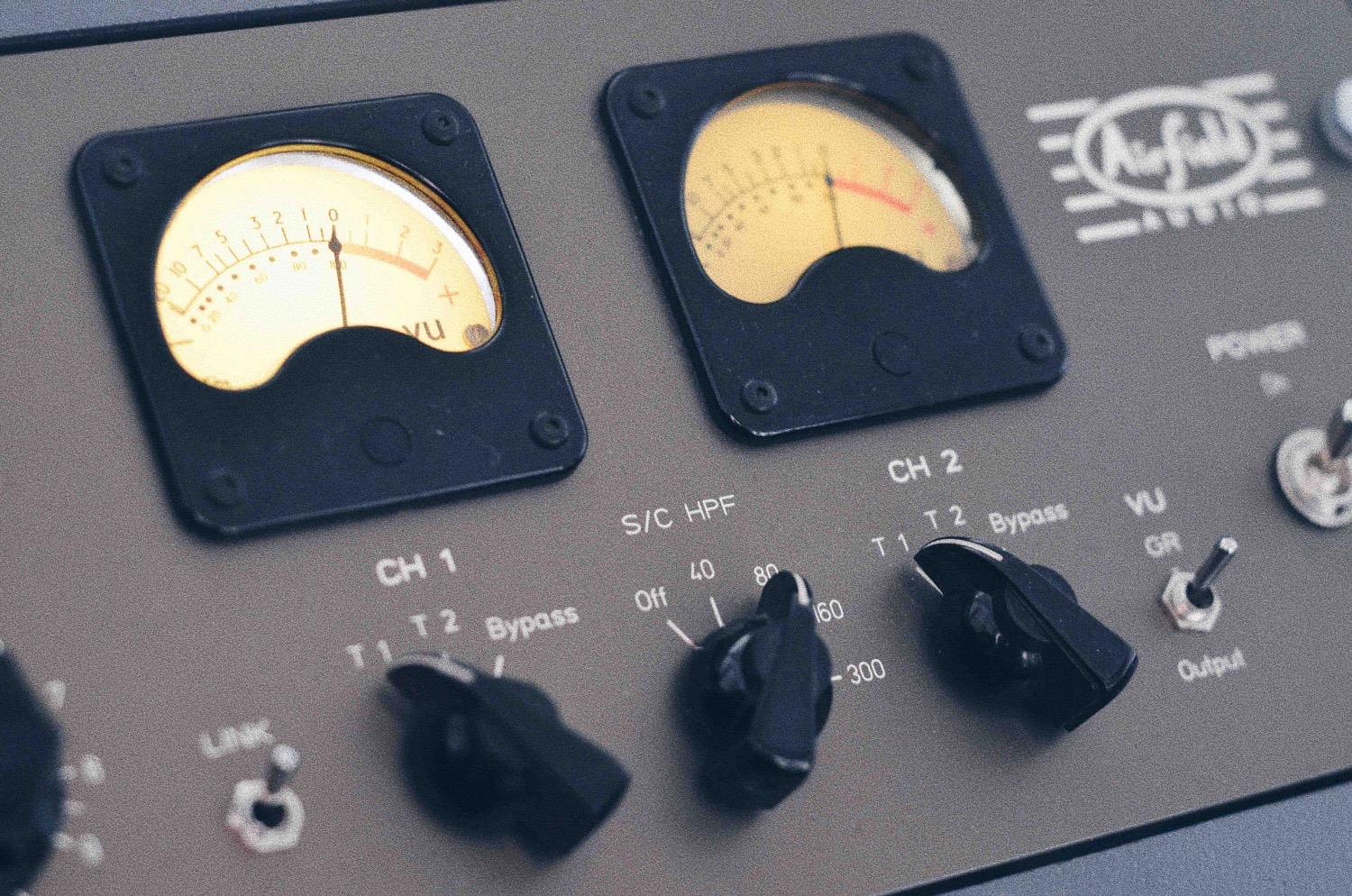 Neumann analog mastering console at Analogcut Mastering in Berlin.